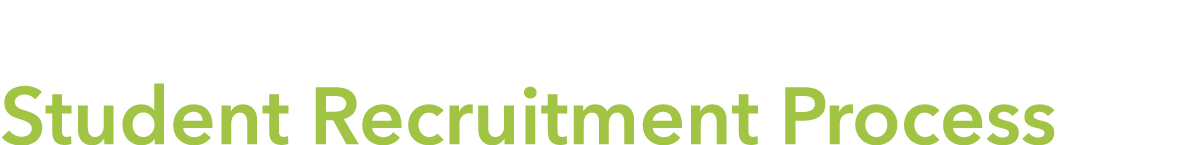  Student Recruitment Process