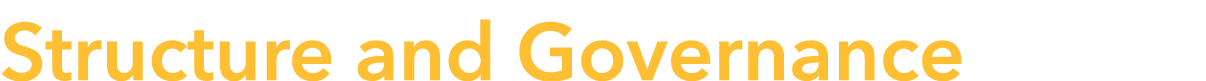  Structure and Governance