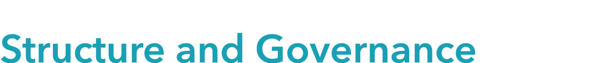   Structure and Governance