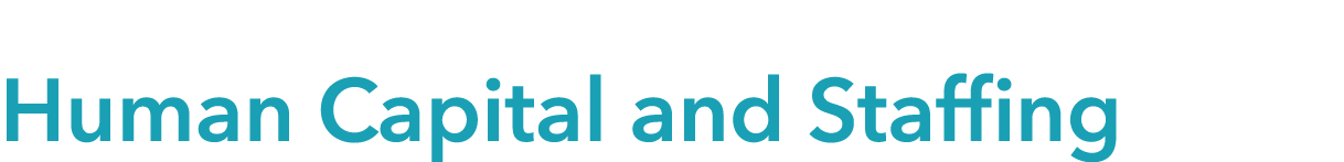   Human Capital and Staffing