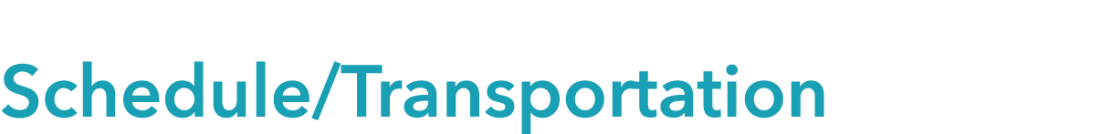   Schedule Transportation